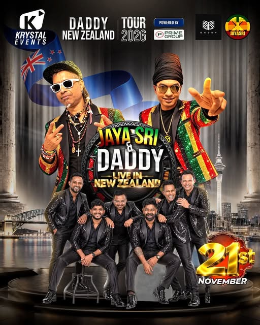 JAYA SRI & DADDY — LIVE IN NEW ZEALAND